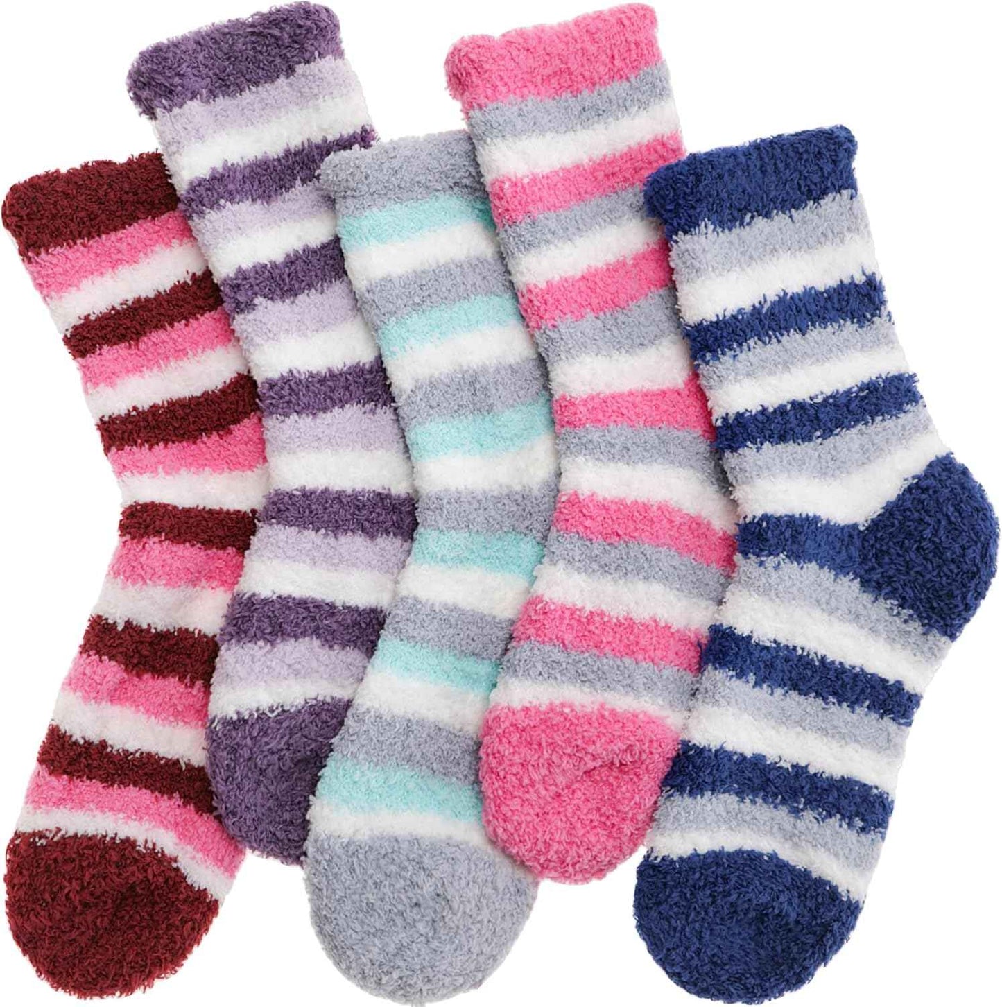 Anlisim Fuzzy Socks for Women, Soft Comfy Cozy Fluffy Thick Winter Warm Fleece Slipper Socks