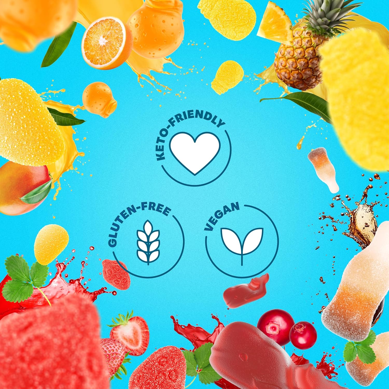 Shameless Snacks Candy Carnival - Healthy Low Sugar Snacks with Pineap ...