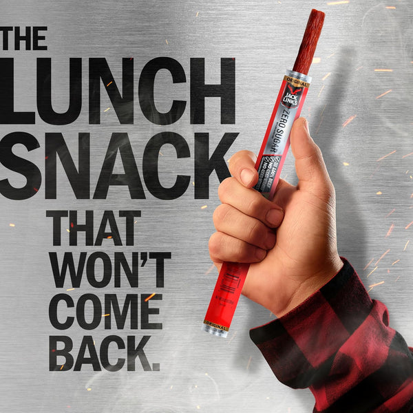 Jack Link's Zero Sugar Beef Sticks, 20 Pack, 0.92 oz, Ready to Eat Protein Snacks