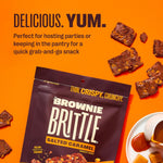 Brownie Brittle Variety Pack with Chocolate Chip and Salted Caramel Flavors