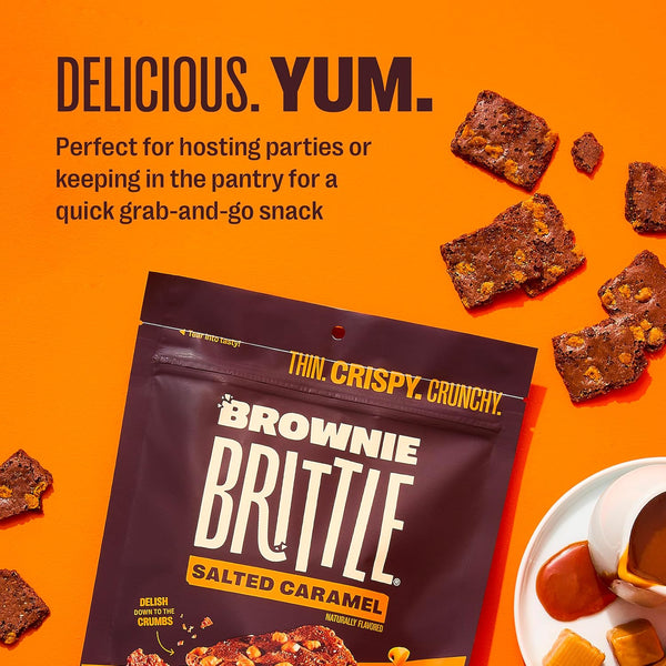 Brownie Brittle Variety Pack with Chocolate Chip and Salted Caramel Flavors