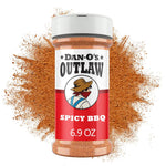 Dan-O's Outlaw Butter Dust Seasoning 6.9 oz - Sugar Free Zero Calorie Dry Spice Blend for Chicken Vegetables Popcorn