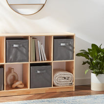 Amazon Basics Collapsible Fabric Storage Cubes Organizer with Handles