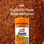 Badia Sazon with Coriander and Annatto Seasoning, 7 oz, Perfect Blend for Latin Inspired Dishes