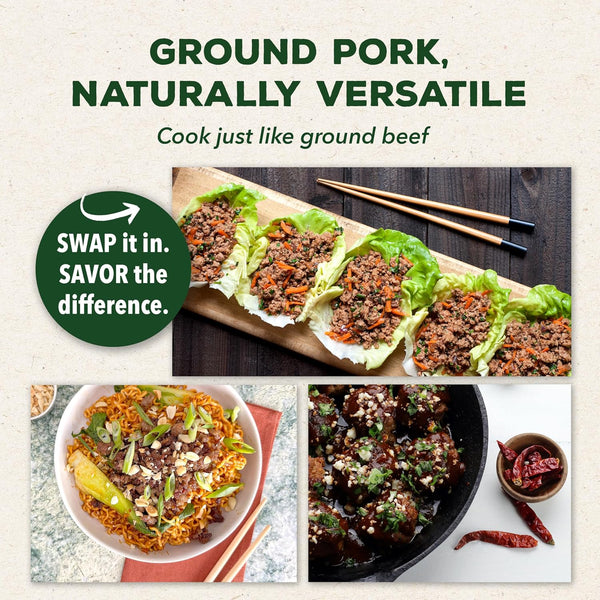 Niman Ranch, All Natural, Ground Pork, 1 lb