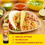 Old El Paso Creamy Queso Taco Sauce - Easy-Squeeze 9oz Bottle