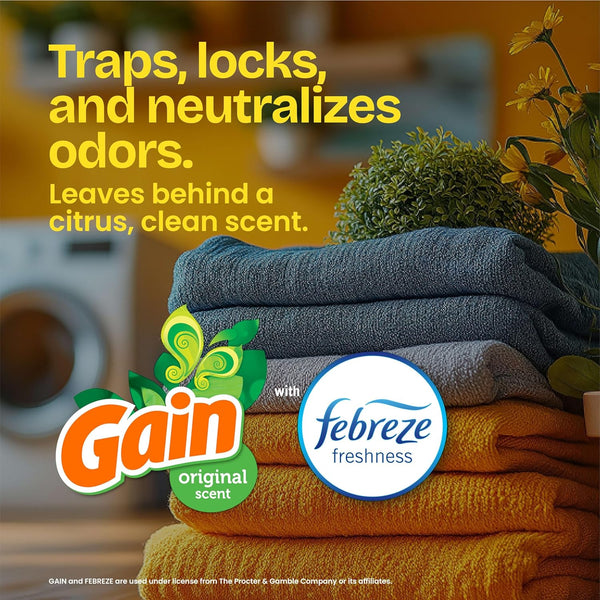 Glad ForceFlex Tall Kitchen Trash Bags, 13 Gallon, Gain Original, 140 Count (Package May Vary)