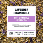 Tiesta Tea Lavender Chamomile Herbal Tea Loose Leaf 25 Cups 0.9 Ounce Resealable Pouch