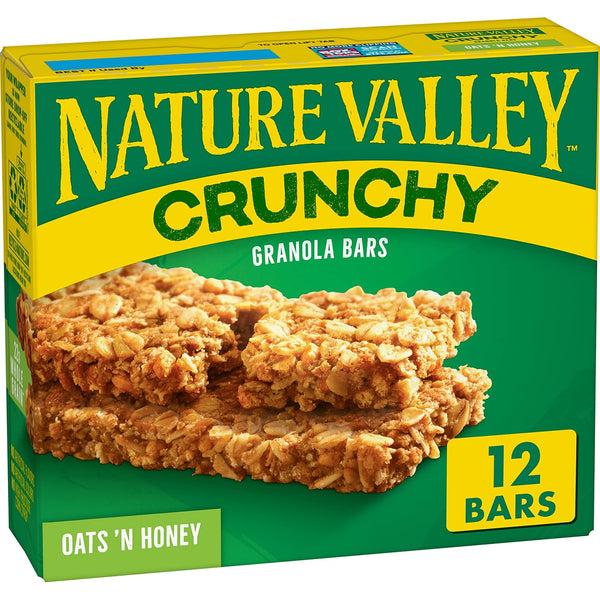 Nature Valley Crunchy Oats 'n Honey Granola Bars, 60 Count, 44.7 OZ Box