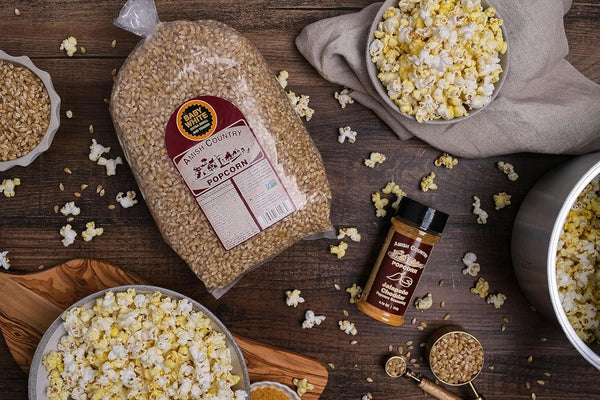 Baby White Popcorn Kernels - 6 lb Bag - Non-GMO and Gluten Free
