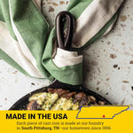 Lodge L9OG3 Cast Iron Round Griddle, Pre-Seasoned, 10.5-inch - Made in USA, Compatible with Stovetop, Oven, Grill & Campfire