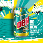 Mountain Dew Baja Blast Cans, 12 oz Cans, 12 Count
