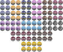 InfuSio Coffee Pods Variety Pack, 96 Count, 12 Blends, Compatible with Keurig K-Cup 2.0 Brewers