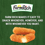 Farm Rich Breaded Mozzarella Cheese Sticks, 22 oz, Frozen Party Appetizer & Snack