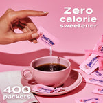 Sweet'N Low Zero Calorie Sweetener Packets, 400 Ct, Kosher & Gluten Free, Low Glycemic Index