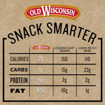 Old Wisconsin Turkey Sausage Snack Sticks, 6 Ounce Resealable Package, Made in USA
