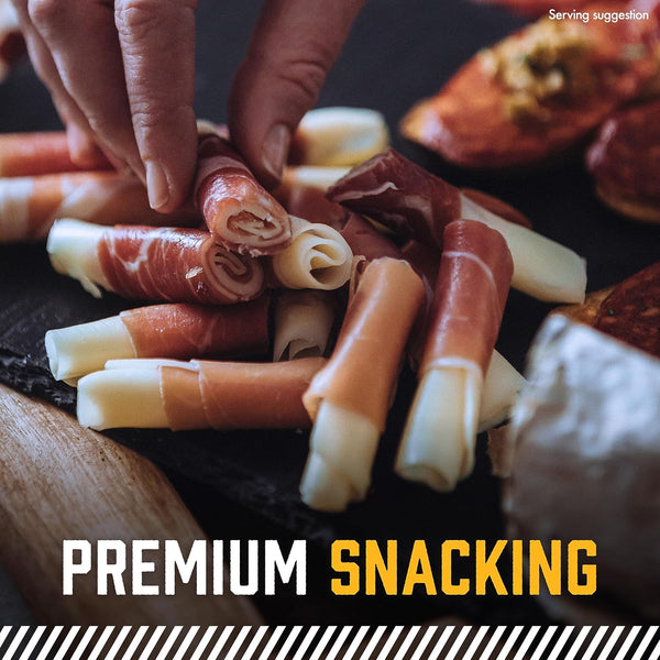 COLUMBUS Prosciutto Paninos, 3.9 Oz, Charcuterie Cheese Snack Packs
