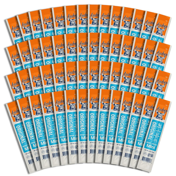 Grass Fed Beef Jerky Sticks Individually Wrapped in Bulk