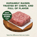 Niman Ranch, All Natural, Ground Pork, 1 lb