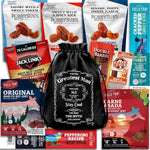 Beef Jerky Gift Baskets for Men with Meat and Cheese Variety Pack