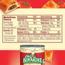 Chef Boyardee Beef Ravioli, 15 oz, 4 Pack - Delicious, Convenient Meal Ready in Minutes