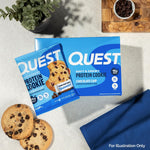 Quest Nutrition Chocolate Chip Protein Cookies, 15g Protein, 12 Count