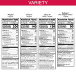 Kellogg's Cheez-It, Pringles & Rice Krispies Snacks Variety Pack