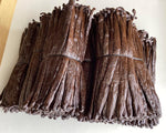 FitNClean Madagascar Vanilla Beans Bulk Fresh Organic Grade A Pods Non-Gmo 5 Long for Baking and Extract