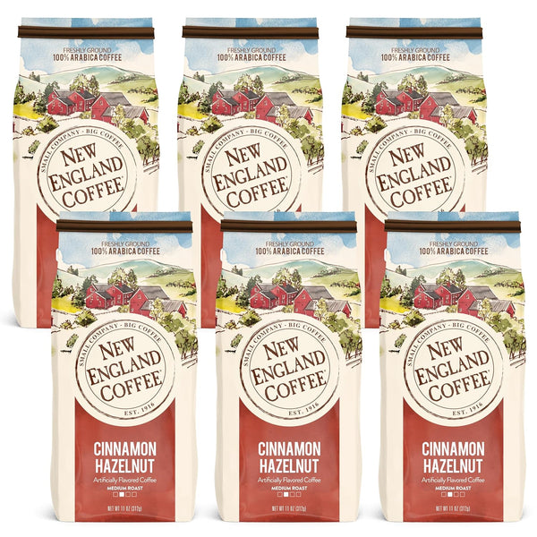New England Coffee Blueberry Cobbler Medium Roast Ground Coffee, 11oz Bag