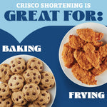 Crisco All-Vegetable Shortening, 6 Pounds, Classic Blue Can, Gluten Free, Kosher