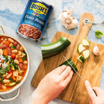 Bush's Best 16 oz Canned Pinto Beans, low fat and gluten free, great for soups, salads and plant-based meals, pack of 12