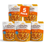 Catalina Crunch Protein Snack Mix with Cheese Crisps, 10g Protein, 2g Sugar, Gluten Free, Cheddar, 5.25 Ounce Bag