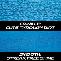 viking glass microfiber cleaning cloth 2 pack blue 16x16 inch for car and home