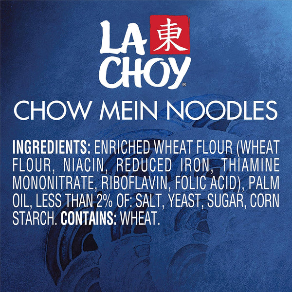 La Choy 5 oz Chow Mein Noodles, Quick-Cooked and Crunchy, Trans Fat-Free, 130 Calories