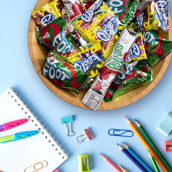Fruit Roll-Ups, Fruit by the Foot, and Gushers Variety Pack, 16 Pouches, 10.2 oz, Gluten Free
