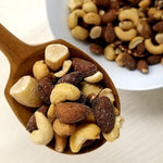 Mixed Nuts Deluxe - Roasted & Salted Variety Snack Mix with Cashews, Almonds, Brazil Nuts, Pecans, Hazelnuts in 32 oz Reusable Container