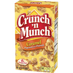 Snack box of caramel popcorn with peanuts, 3.5 oz, 12-pack