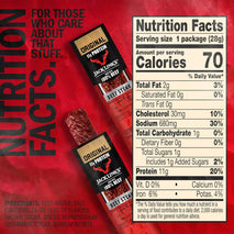 Jack Link's Premium Cuts Beef Steak, Original, 1 oz, 12 Count, Premium Beef Snack
