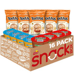 Tostitos Tortilla Chips and Dip Pack, 3 Oz Crispy Rounds and 3.8 Oz Medium Dip