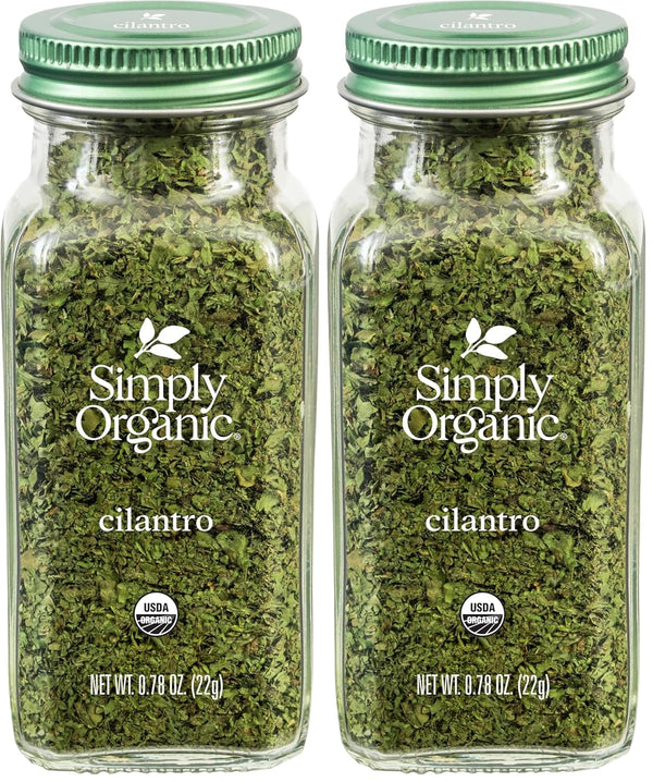 Simply Organic Certified Organic Cilantro Leaf, Kosher, Fresh Organic, 0.78 Ounce (Pack of 1)