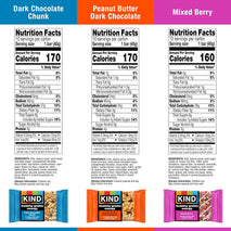 KIND Grains Energy Bars Variety Pack, 30 Count, Gluten Free, Non-GMO