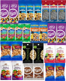 Mixed Nuts and Trail Mix Individual Packs for Convenient Snacking