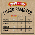 Old Wisconsin Premium Summer Sausage, 100% Natural Beef, Ready to Eat, 8 Ounce
