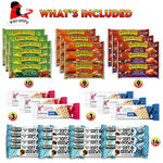 Veratify Mixed Snack Box, 66 Count, Variety Pack, Granola Bars, Bulk, Gift Basket