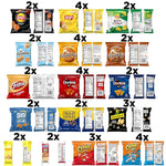 Frito-Lay 40-count snack variety pack, assorted chips, cookies, crackers, and nuts, perfect for snacking and care packages