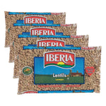 Iberia Dry Lentils, 12 Oz - High-Protein, Non-GMO, Cholesterol-Free Pulses