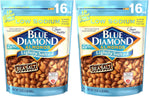 Blue Diamond Low Sodium Lightly Salted Snack Almonds 16 Oz Resealable Bags - Pack of 1