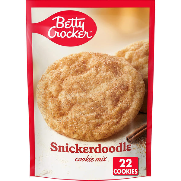Betty Crocker Chocolate Chip Cookie Mix, 7.5 oz, Pack of 9, Makes 12 Cookies