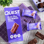 Quest Nutrition Bake Shop Chocolate Brownies 10g Protein 10 Count