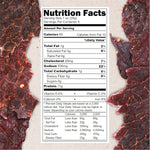 Handcrafted Black Pepper Beef Jerky 8 oz Jar
